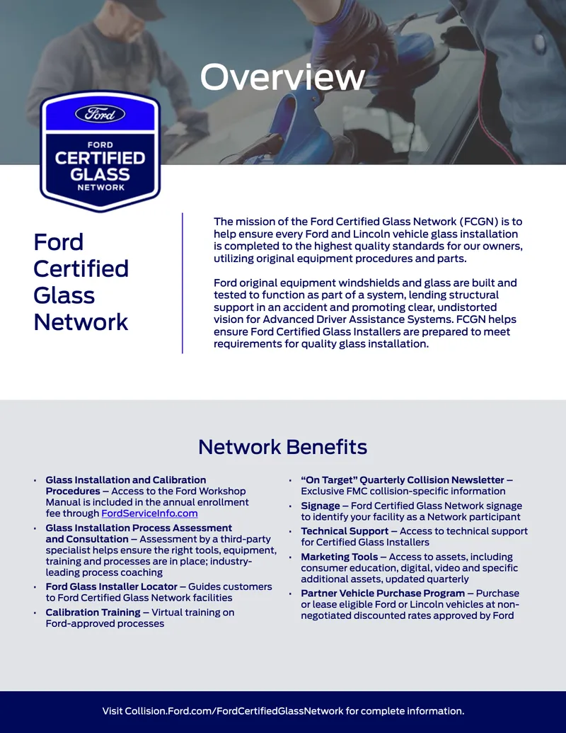 Ford Certified Glass Network Installation Guide