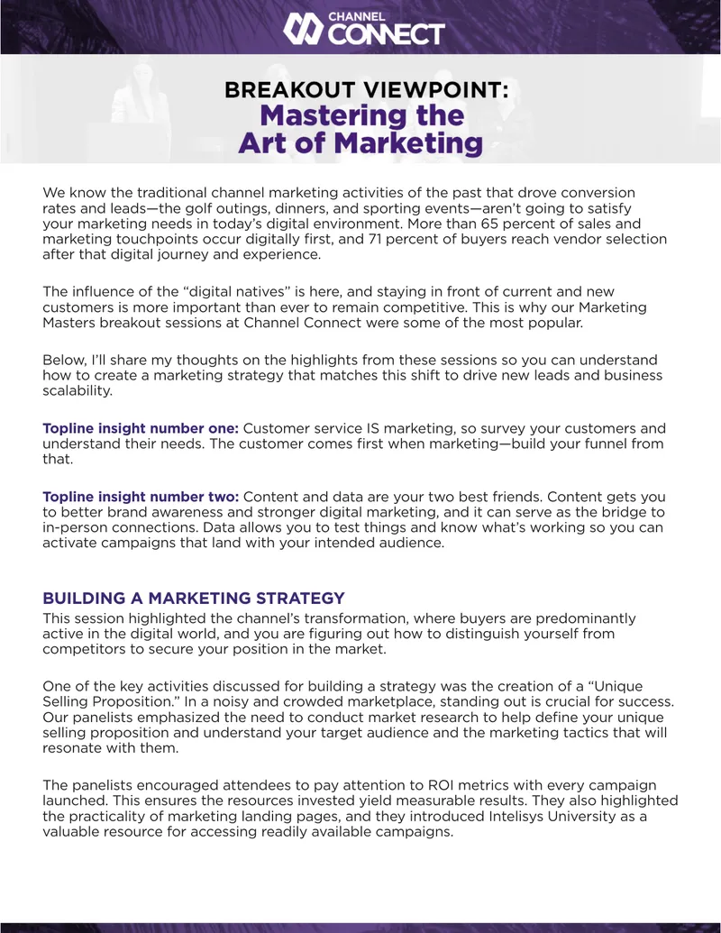 Building Effective Marketing Strategies in a Digital Age