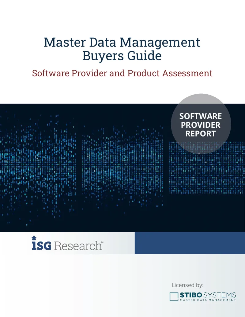 Master Data Management Buyers Guide