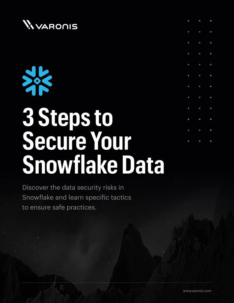 Data Security Strategies for Snowflake Environments