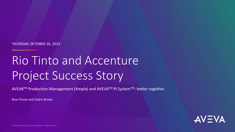 Rio Tinto Gudai-Darri Mine Project Success Story