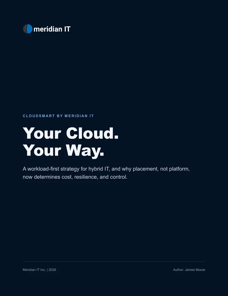 Workload-First Strategy for Hybrid IT Deployment
