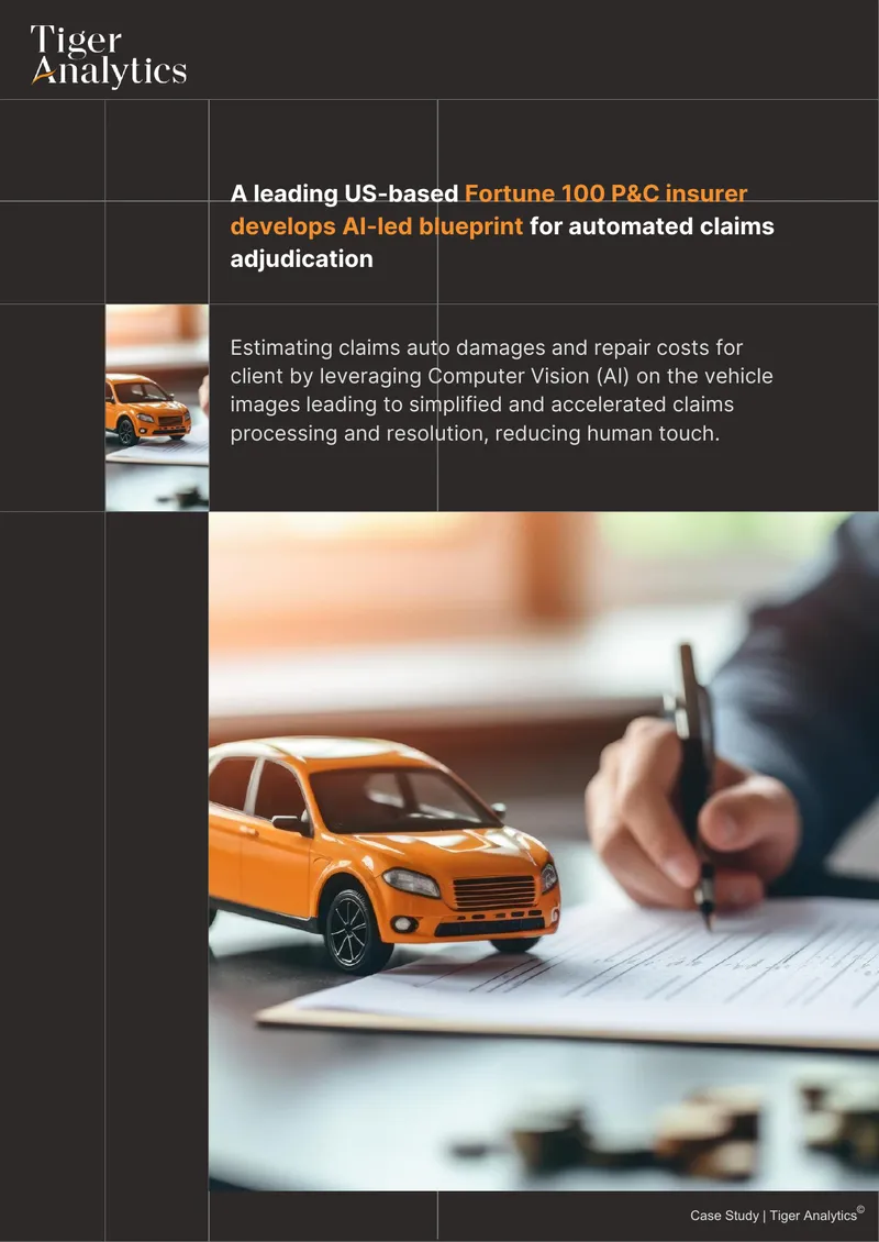 AI-Led Blueprint for Automated Claims Adjudication