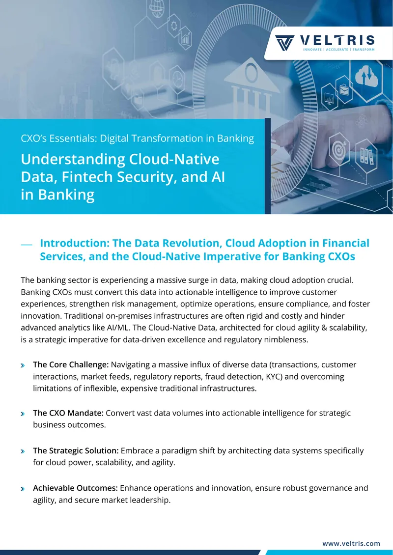 Cloud-Native Data Strategies for Banking CXOs