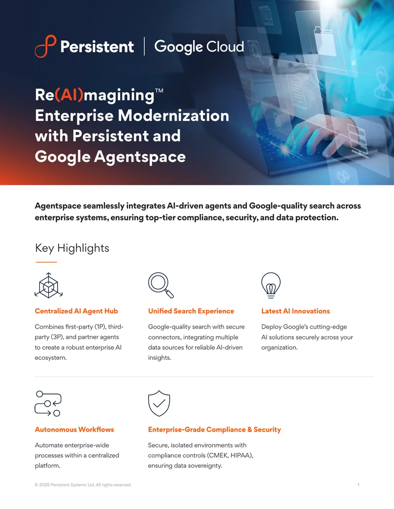 AI-Driven Enterprise Modernization with Agentspace