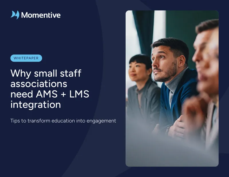 AMS and LMS Integration for Small Staff Associations