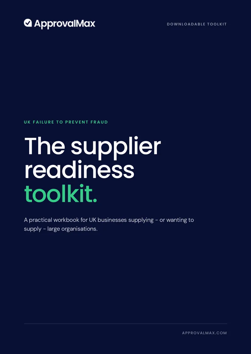 Supplier Readiness Toolkit for Fraud Prevention