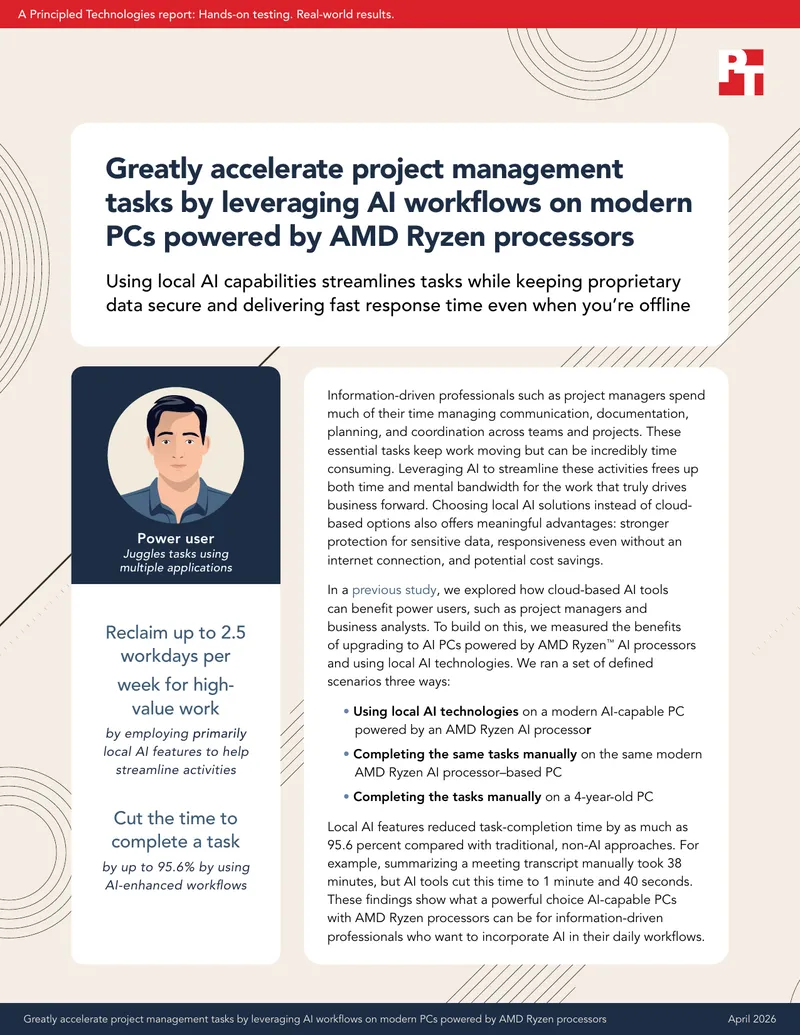 AI Workflows for Project Management Efficiency