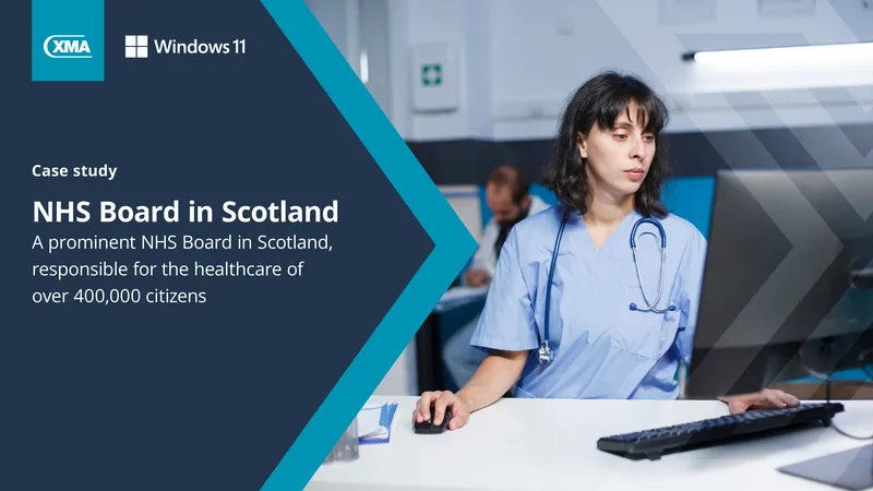 NHS Board Windows 11 Migration Case Study