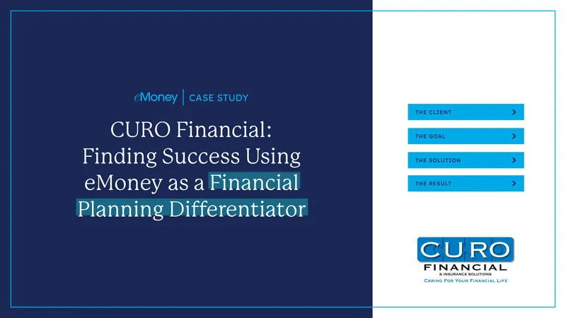 CURO Financial's Use of eMoney for Financial Planning
