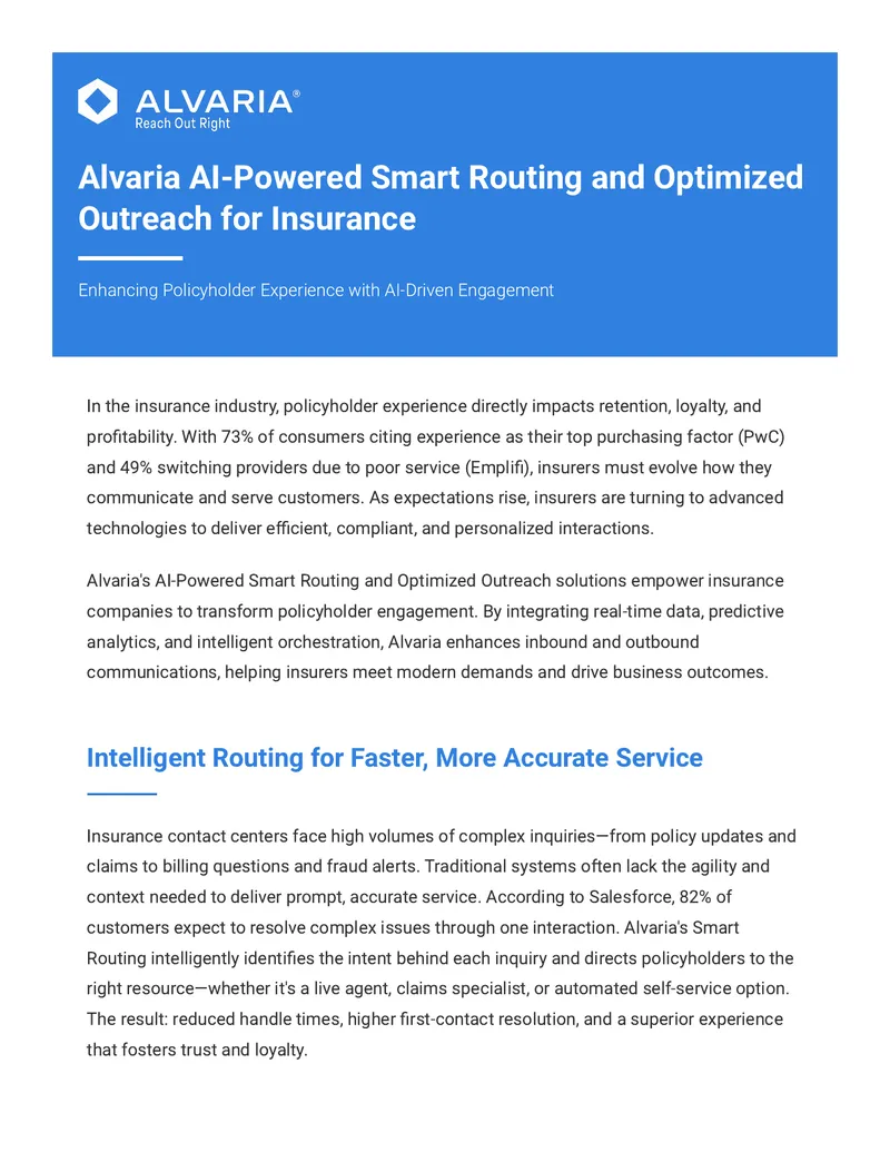 AI-Powered Solutions for Insurance Policyholder Engagement