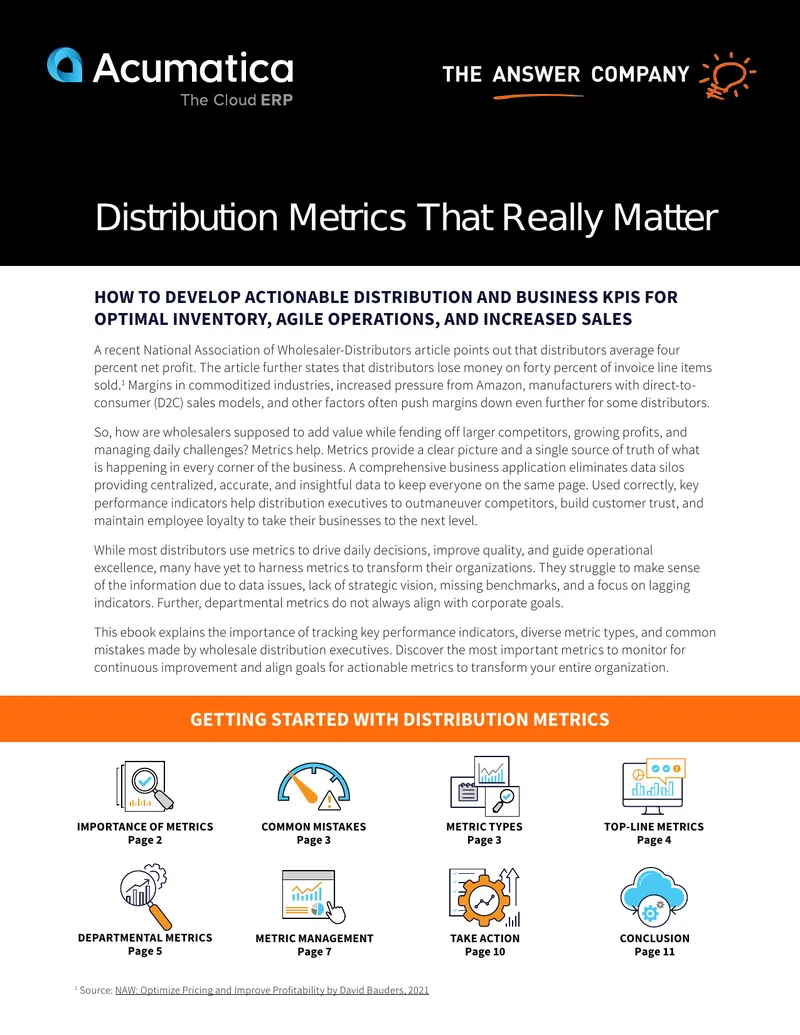 Developing Distribution and Business KPIs for Success