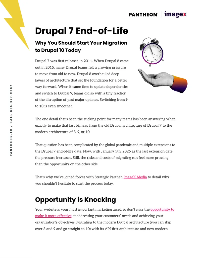 Drupal 7 to Drupal 10 Migration Planning Guide