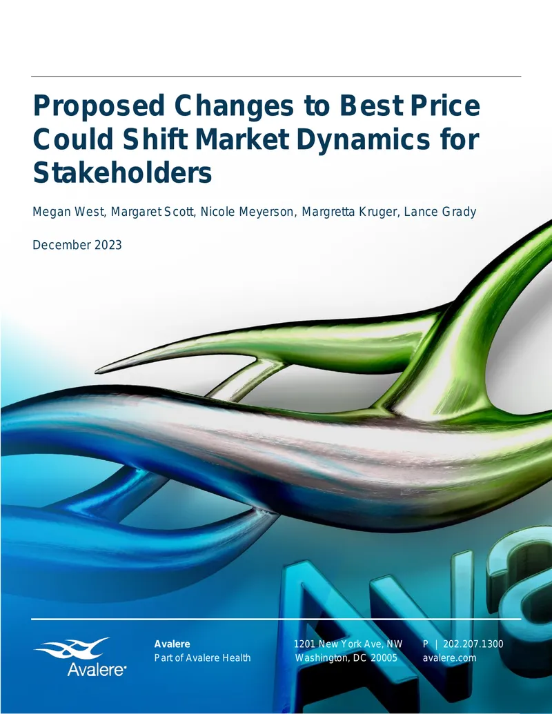 Proposed Changes to Best Price and Market Dynamics