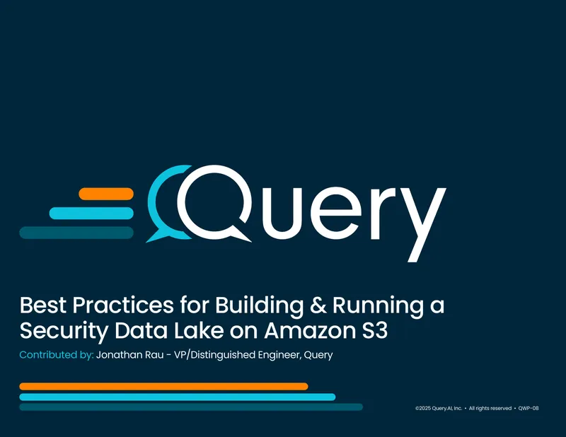 Best Practices for Building Security Data Lakes on Amazon S3