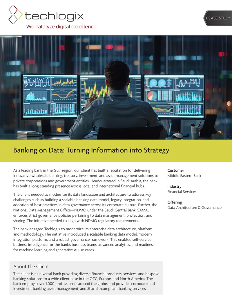 Banking Data Transformation Case Study