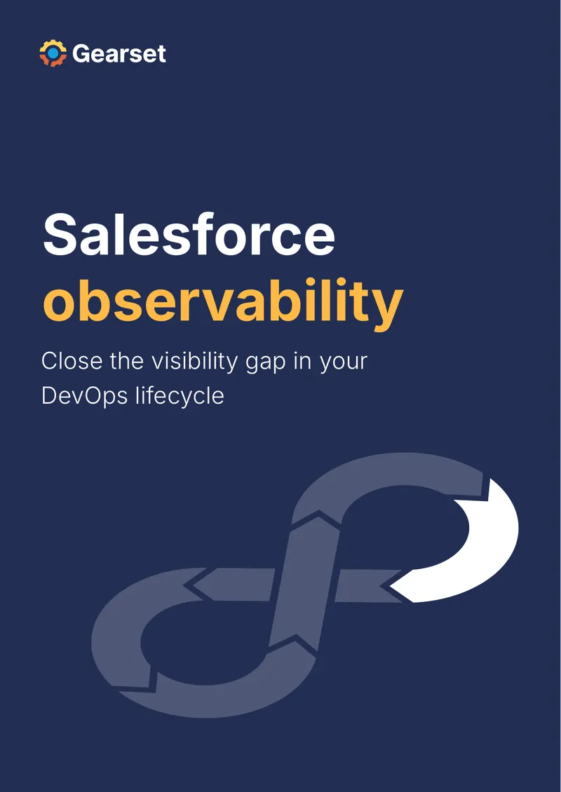 Salesforce Observability in DevOps Lifecycle