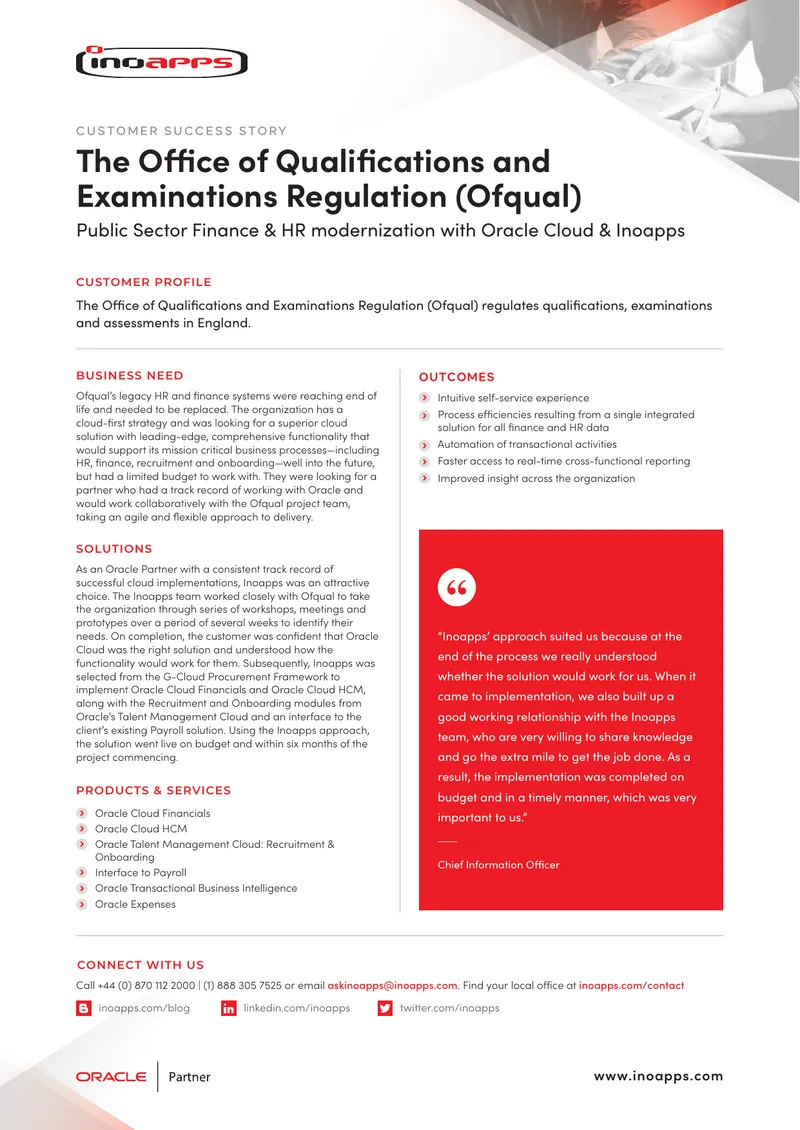 Public Sector Finance and HR Modernization with Oracle Cloud