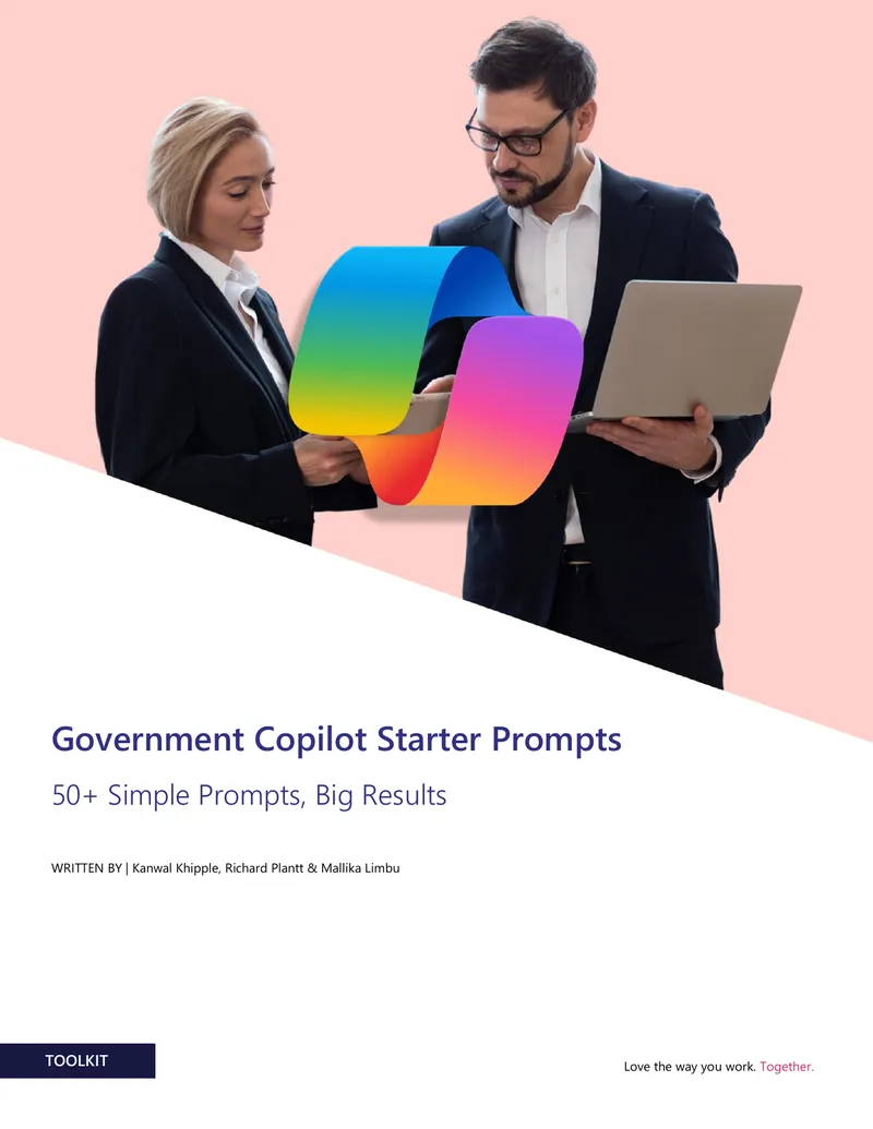 Government Copilot Starter Prompts Overview