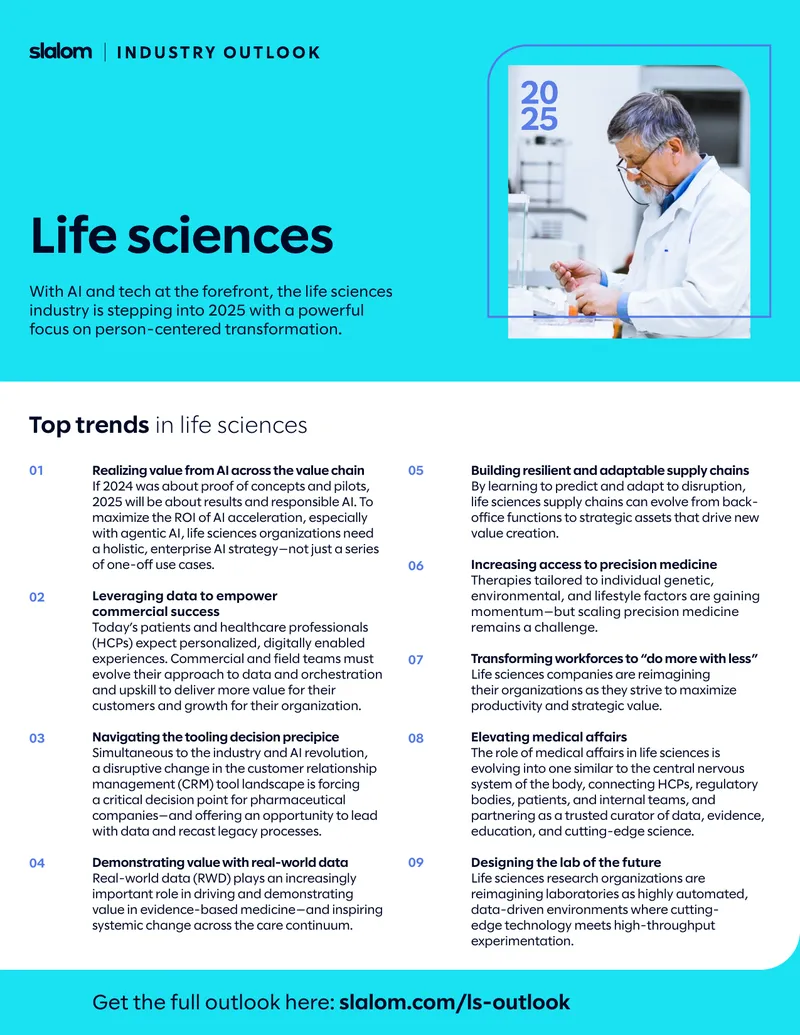 Top Trends in Life Sciences for 2025