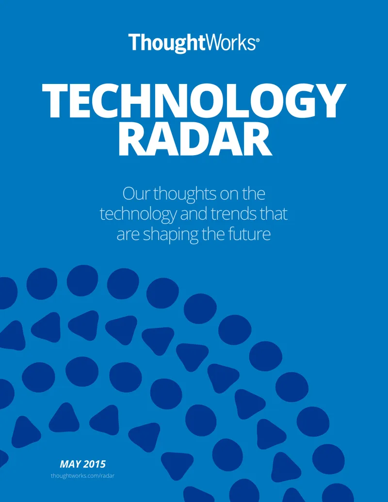 Technology Radar May 2015 Analysis