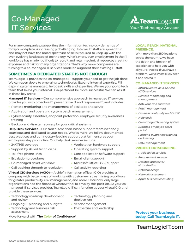 Co-Managed IT Services Overview