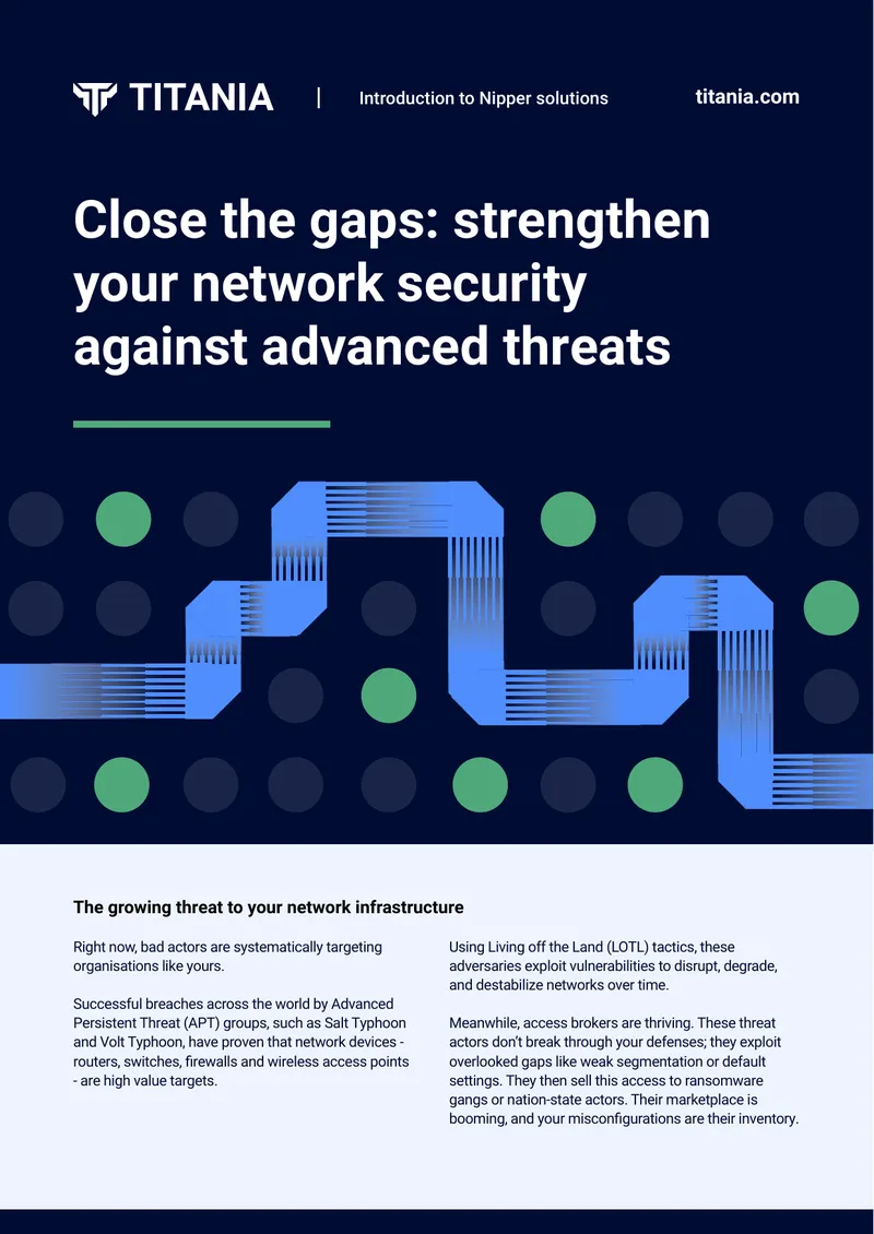 Network Security Enhancement with Nipper Solutions