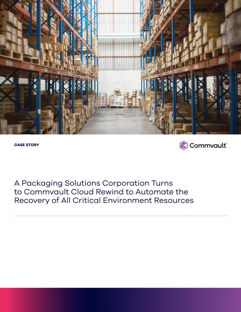 Packaging Solutions Corporation Cloud Recovery Case Study
