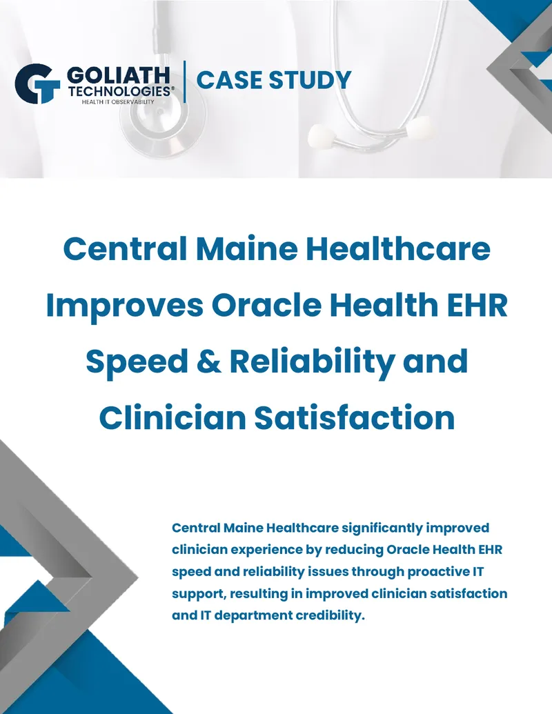 Central Maine Healthcare Oracle Health EHR Case Study