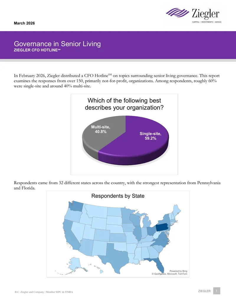 Governance Practices in Senior Living Organizations