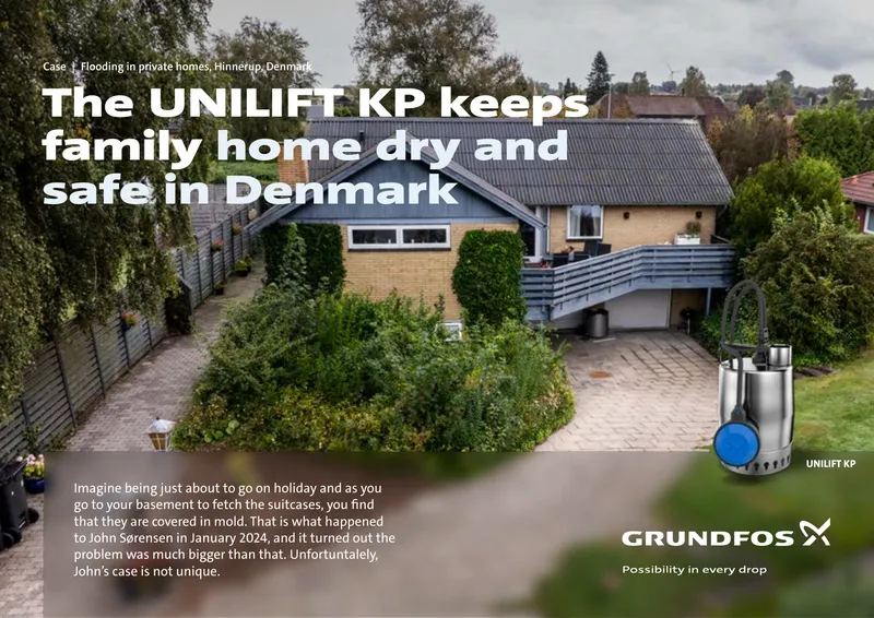 Groundwater Flood Prevention Case Study in Denmark