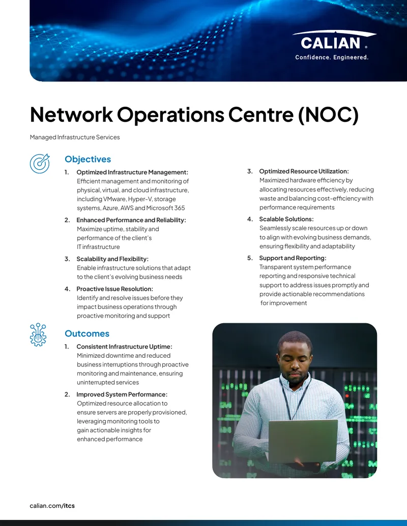 Network Operations Centre Managed Infrastructure Services