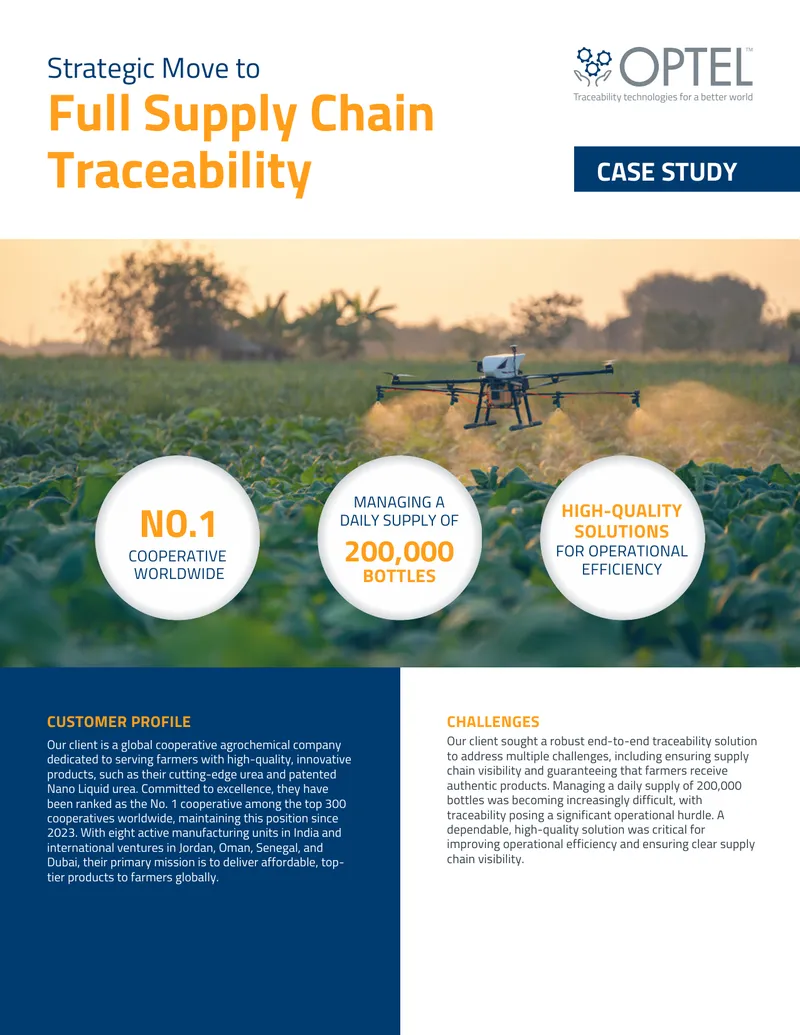 Supply Chain Traceability Implementation Case Study