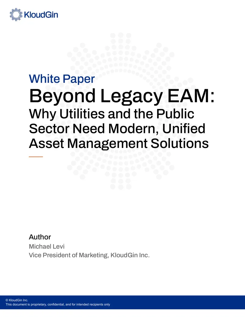 Modern Unified Asset Management Solutions for Utilities