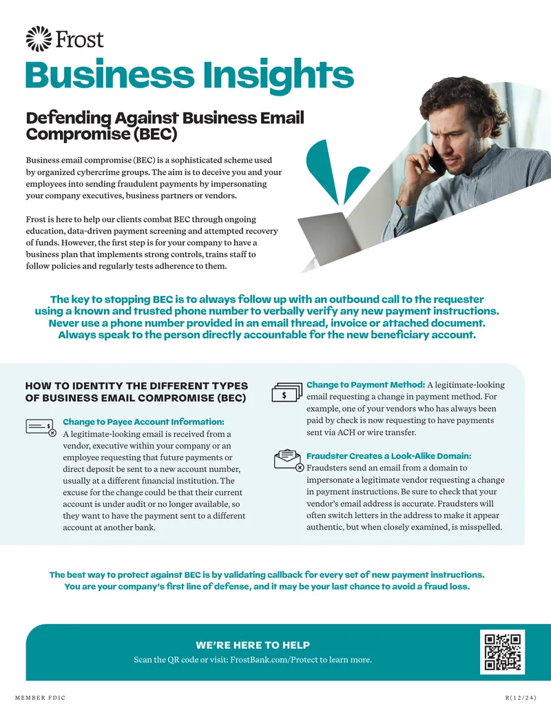 Business Email Compromise Prevention Guide