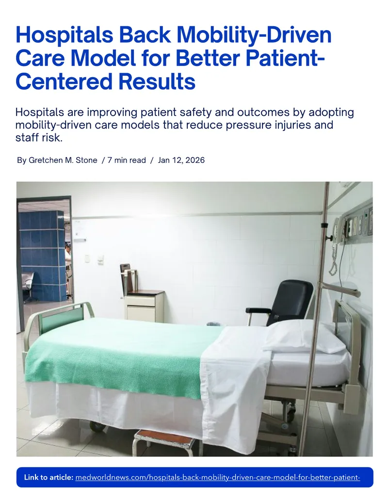 Mobility-Driven Care Models in Hospitals