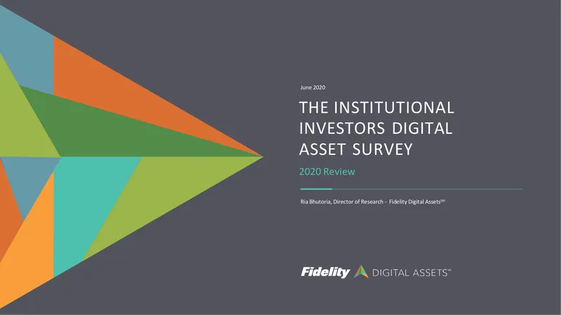 Institutional Investors Digital Asset Survey 2020 Review