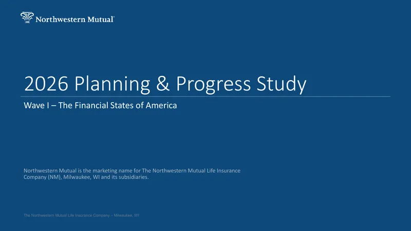 2026 Planning and Progress Study on Financial Security