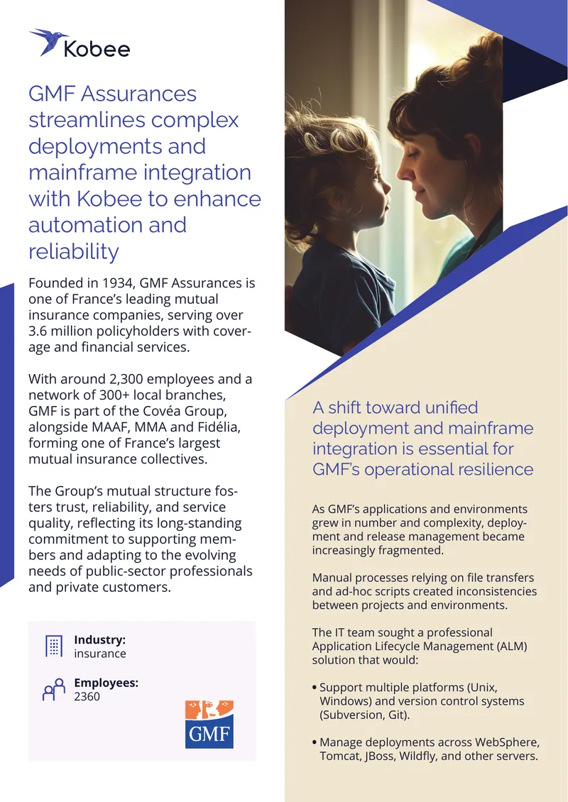 GMF Assurances Deployment Process Transformation