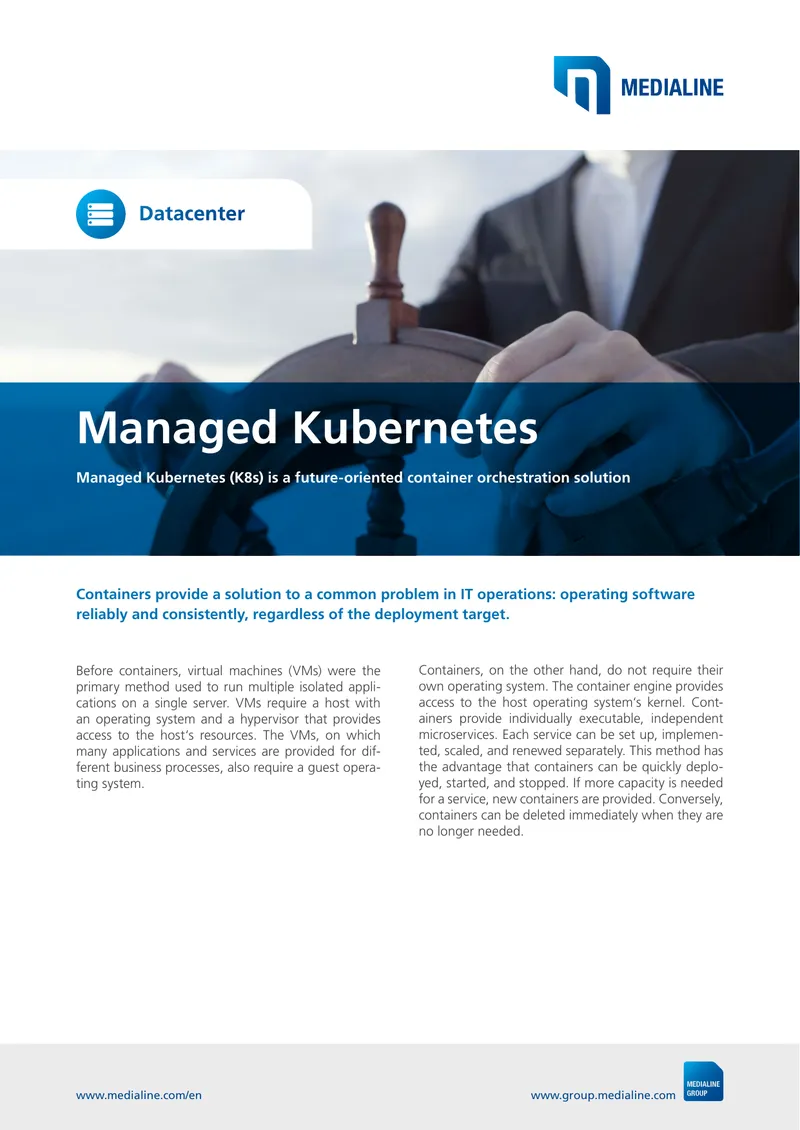 Managed Kubernetes Container Orchestration Solution