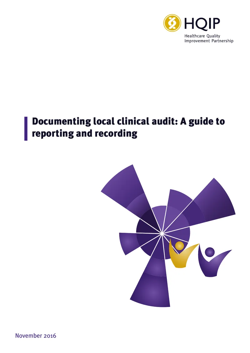 Documenting Local Clinical Audit Reporting Guide