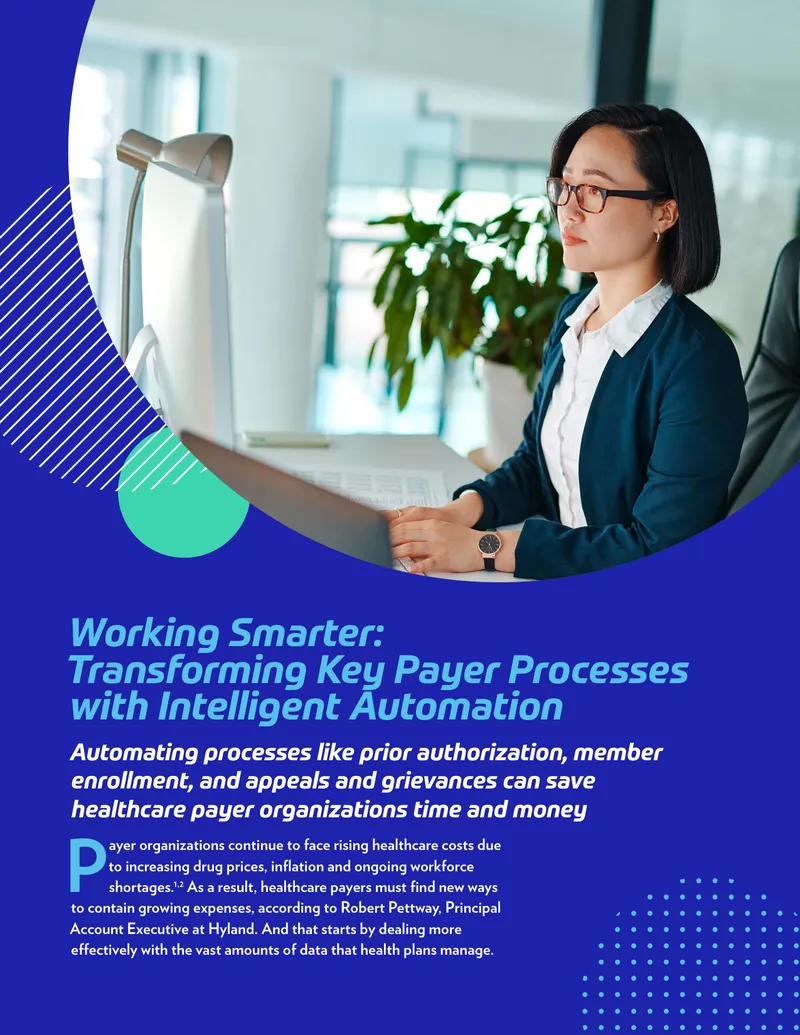 Transforming Payer Processes with Intelligent Automation