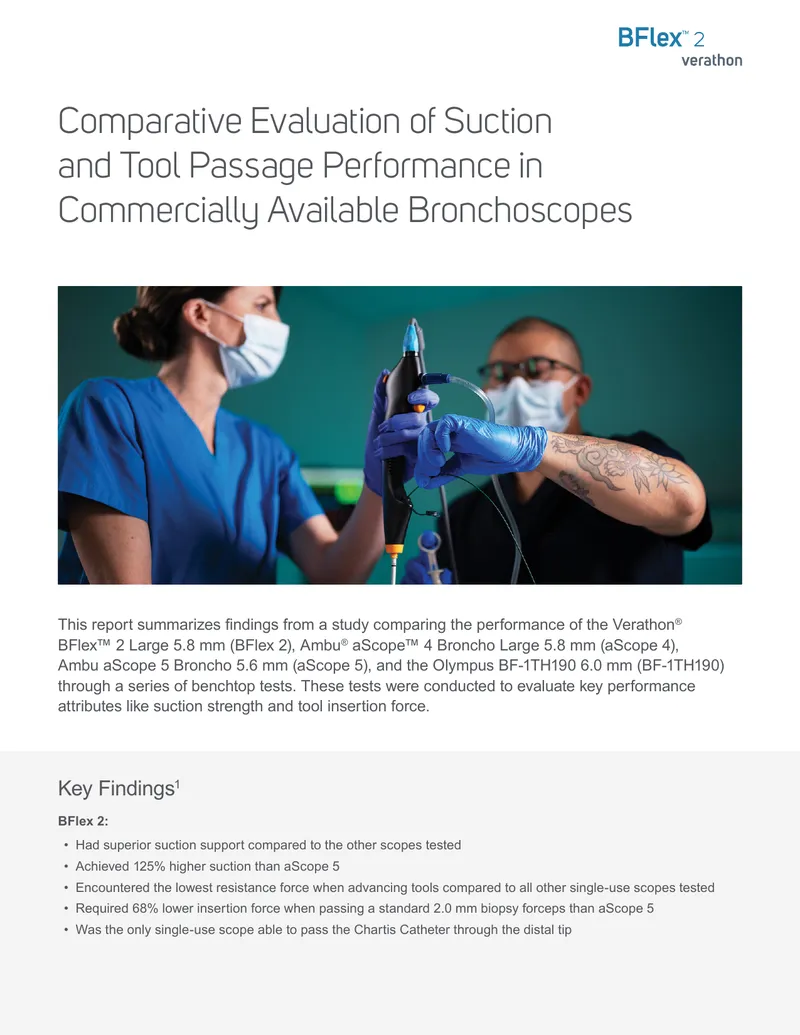 Comparative Evaluation of Bronchoscope Performance
