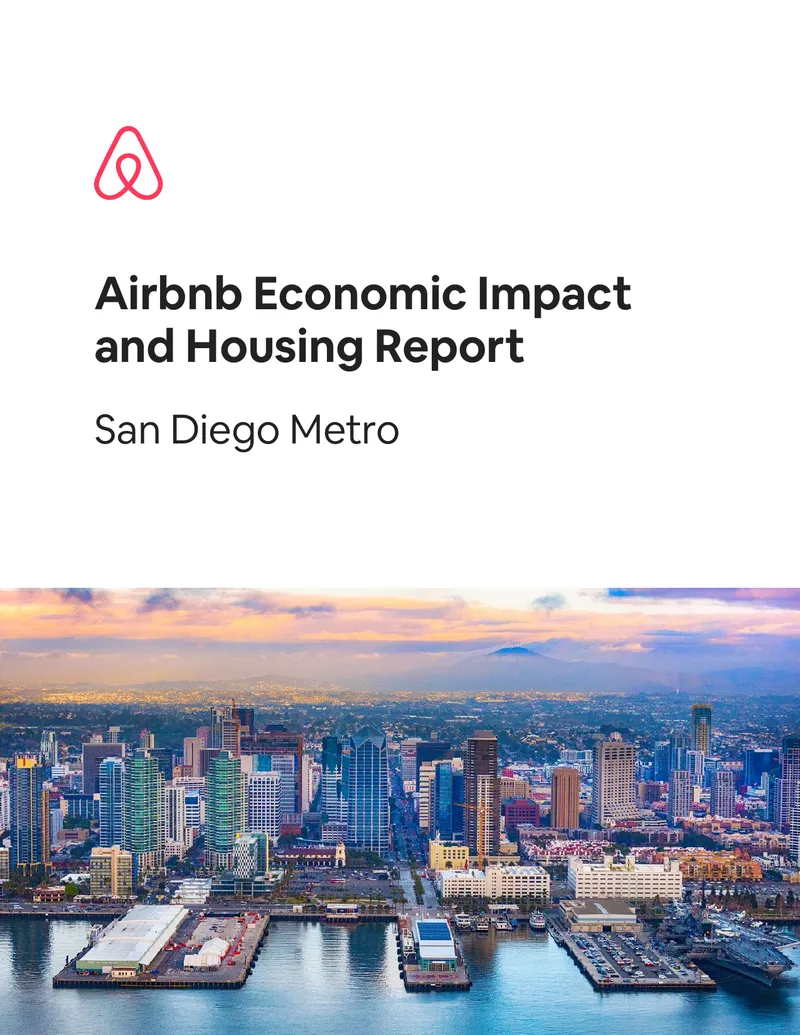 Airbnb Economic Impact and Housing Report San Diego Metro
