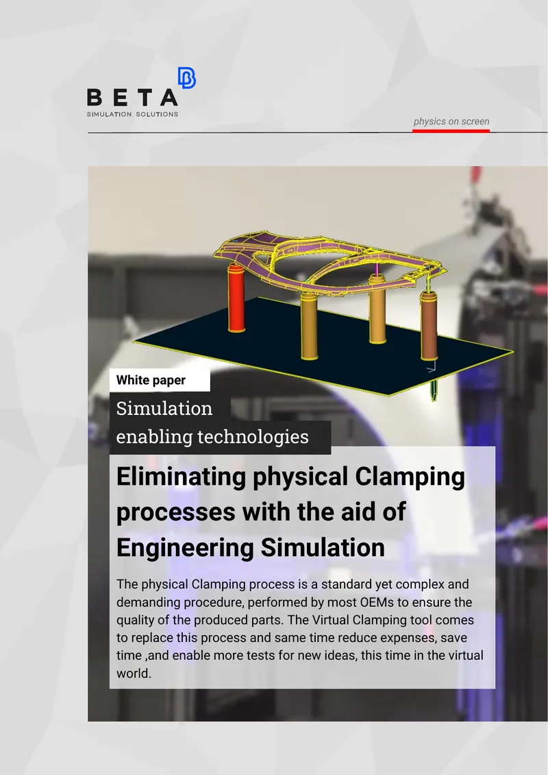 Virtual Clamping Process for Engineering Simulation