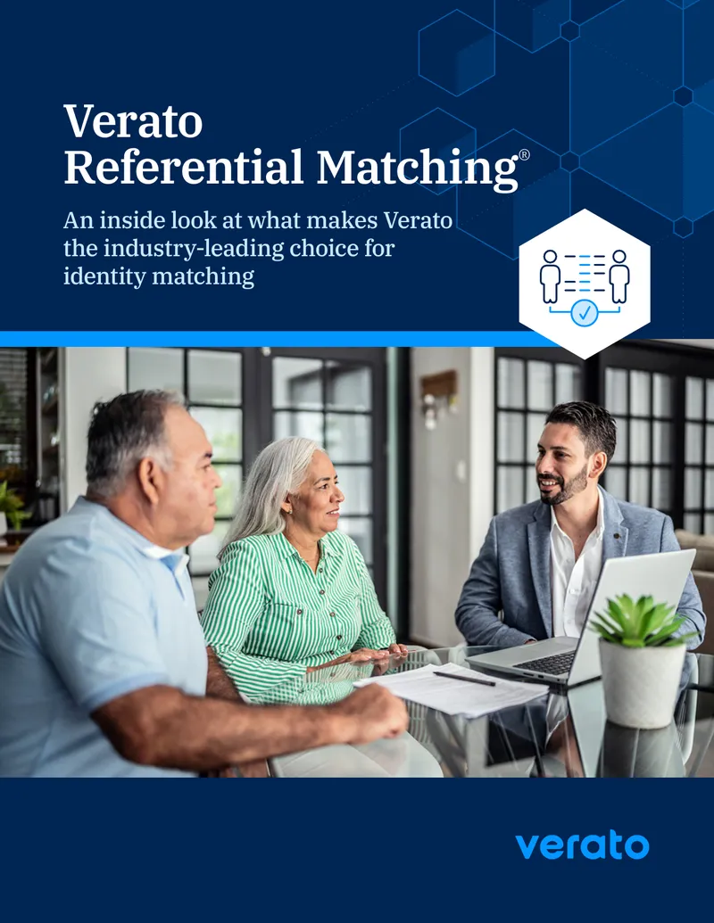 Verato Referential Matching Technology Overview