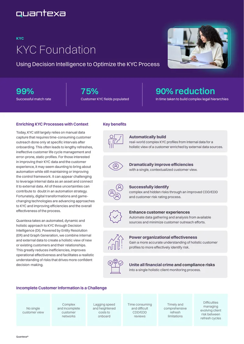 Using Decision Intelligence to Optimize KYC Processes