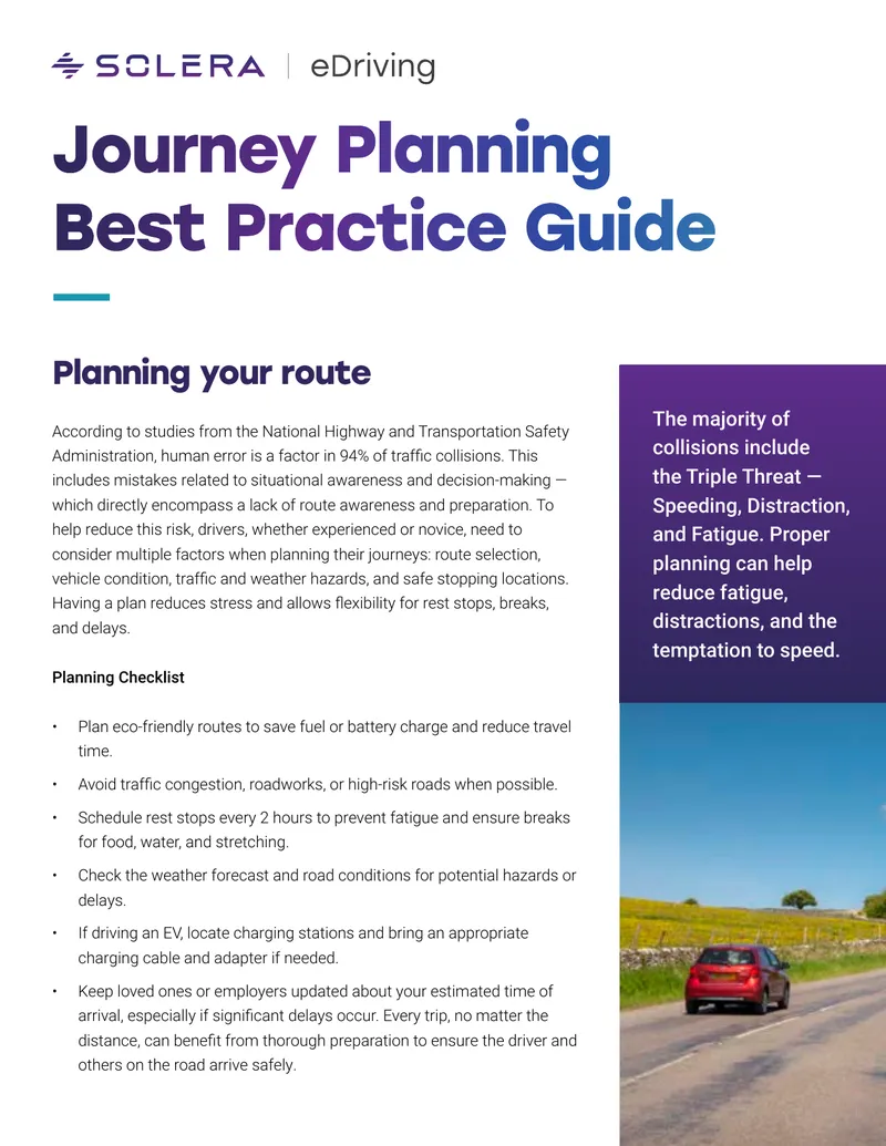 Journey Planning Best Practice Guide