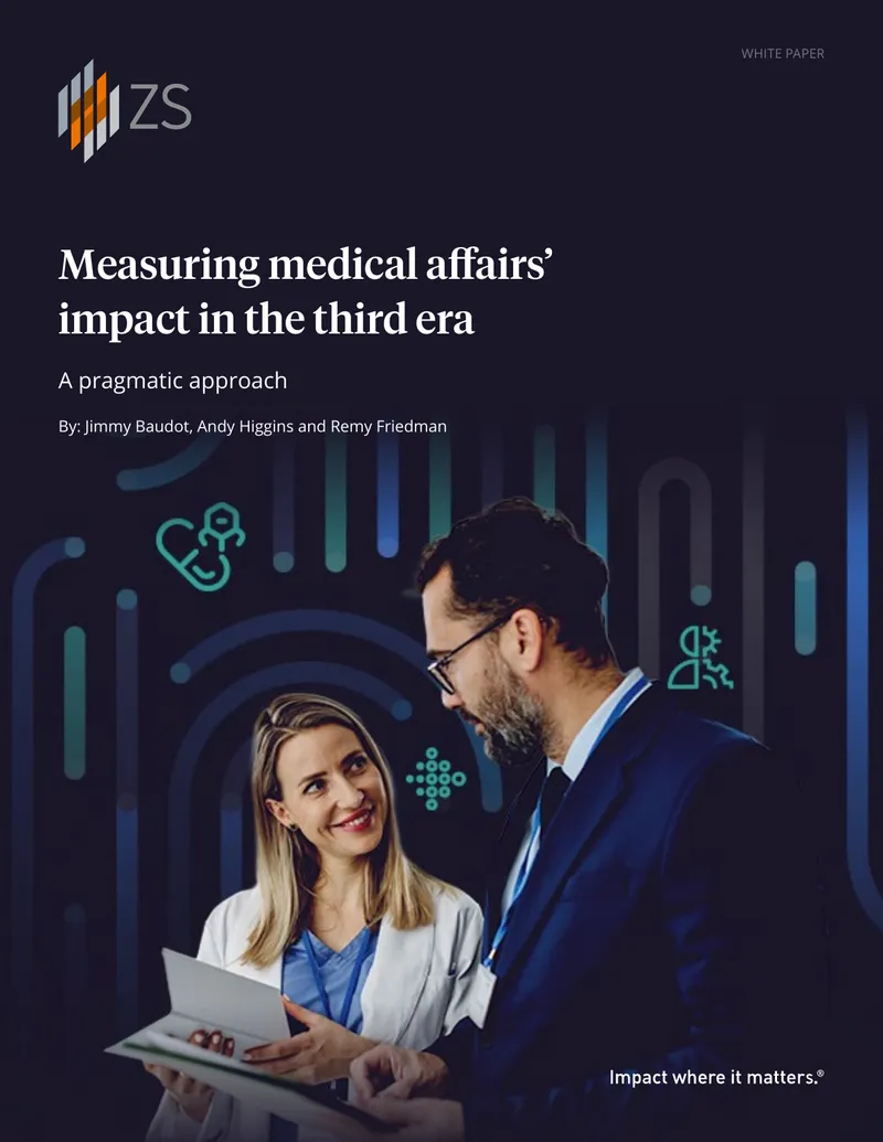 Measuring Medical Affairs' Impact in Healthcare