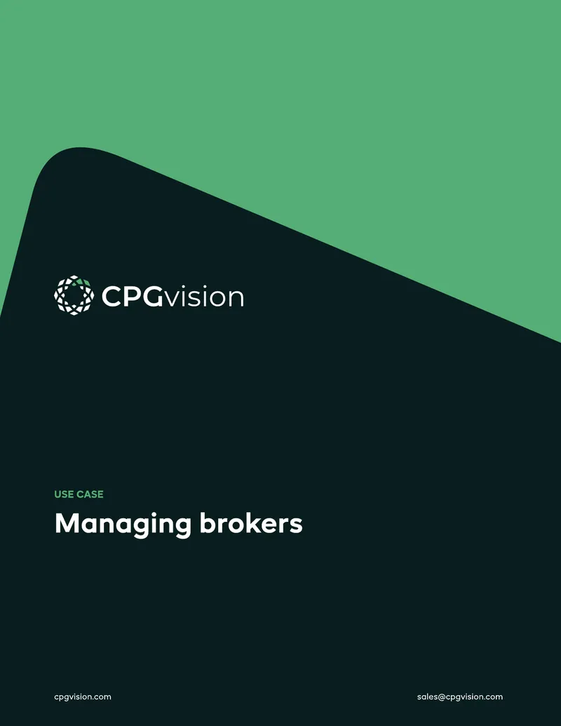 Broker Management in Trade Promotion Systems
